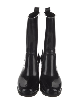 Christian Louboutin Loubirain PVC Rain Boots