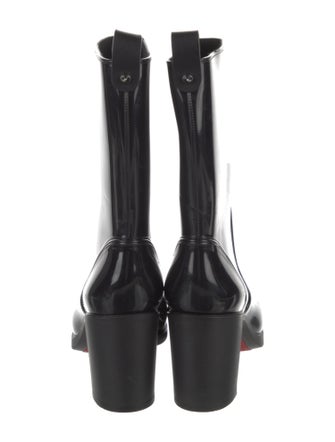 Christian Louboutin Loubirain PVC Rain Boots