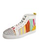 Christian Louboutin Rockstud Spike Canvas Sneakers