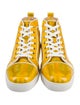 Christian Louboutin Patent Leather Printed Sneakers
