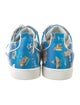Christian Louboutin Leather Printed Sneakers