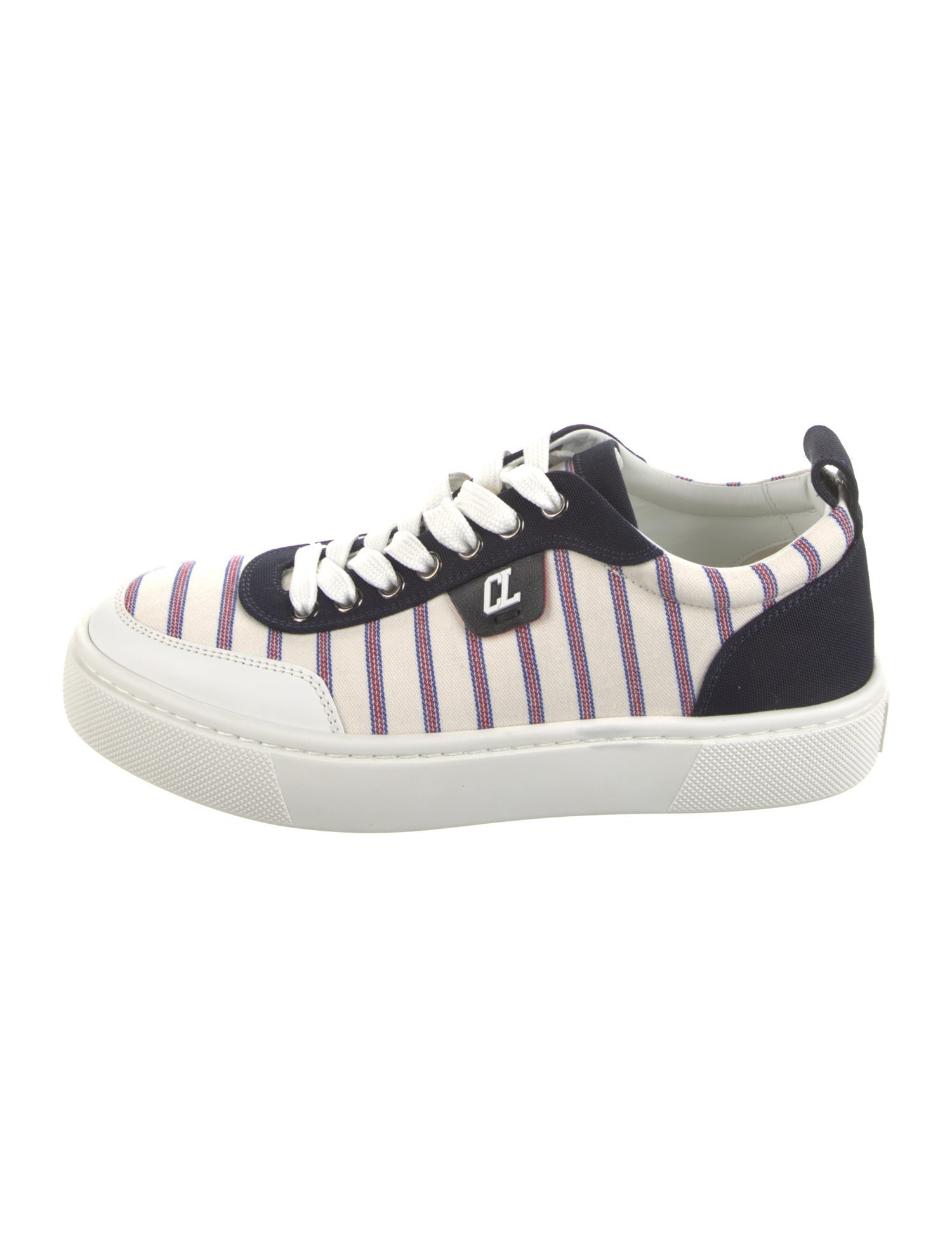 Christian Louboutin Canvas Printed Sneakers