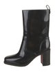 Christian Louboutin Rubber Studded Accents Rain Boots