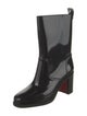 Christian Louboutin Rockstud Spike Rubber Rain Boots