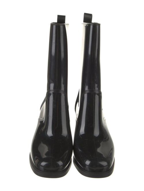 Christian Louboutin Rockstud Spike Rubber Rain Boots