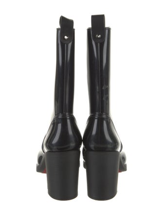 Christian Louboutin Rockstud Spike Rubber Rain Boots