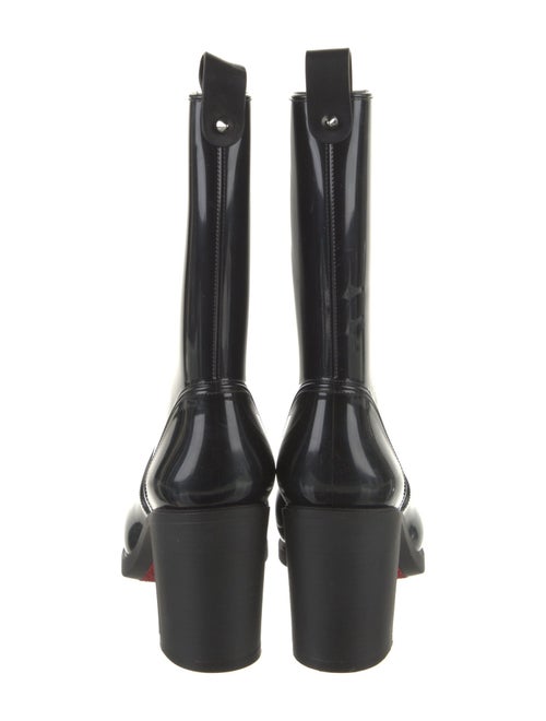 Christian Louboutin Rockstud Spike Rubber Rain Boots