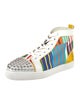 Christian Louboutin Canvas Printed Sneakers