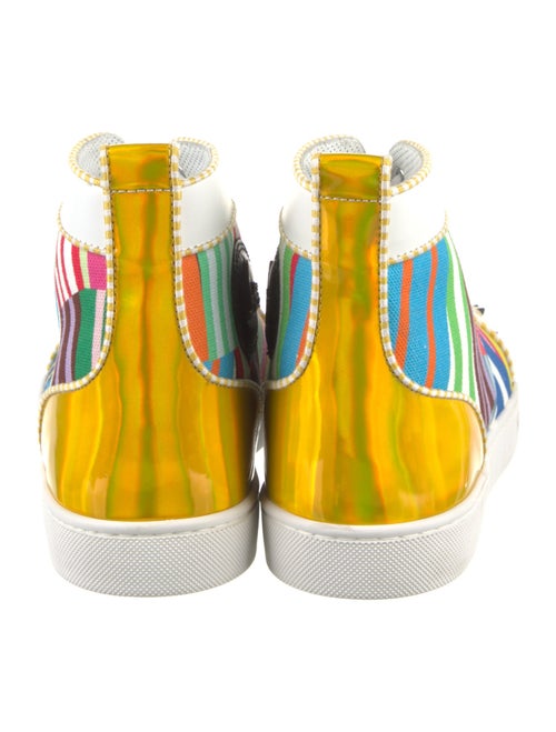 Christian Louboutin Canvas Printed Sneakers