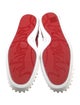Christian Louboutin Spike Accents Satin Sneakers