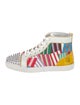 Christian Louboutin Canvas Printed Sneakers