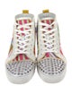 Christian Louboutin Canvas Printed Sneakers