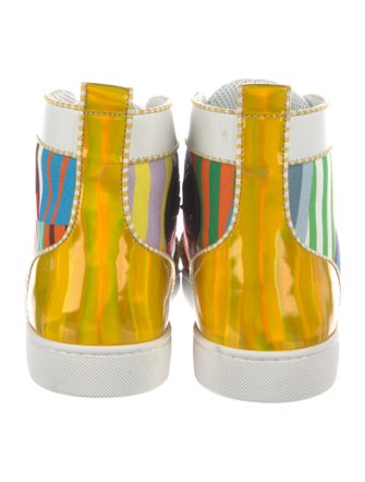 Christian Louboutin Canvas Printed Sneakers