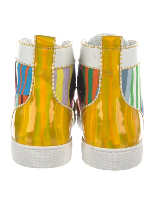 Christian Louboutin Canvas Printed Sneakers