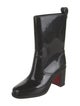 Christian Louboutin Rubber Studded Accents Rain Boots