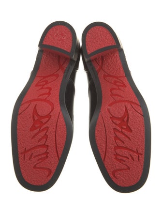 Christian Louboutin Rubber Studded Accents Rain Boots