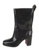 Christian Louboutin Rubber Studded Accents Rain Boots