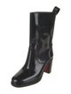 Christian Louboutin Rubber Studded Accents Rain Boots