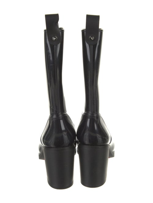Christian Louboutin Rubber Studded Accents Rain Boots