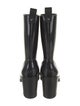 Christian Louboutin Rubber Studded Accents Rain Boots
