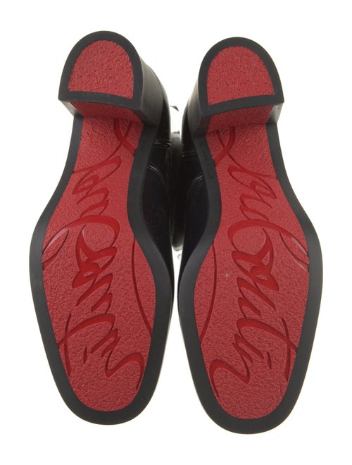 Christian Louboutin Rubber Studded Accents Rain Boots