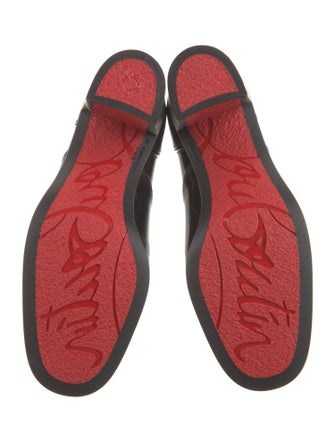 Christian Louboutin Rubber Studded Accents Rain Boots