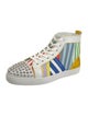 Christian Louboutin Canvas Striped Sneakers