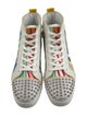 Christian Louboutin Canvas Striped Sneakers
