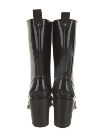 Christian Louboutin Rockstud Spike Rubber Rain Boots