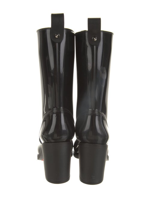 Christian Louboutin Rockstud Spike Rubber Rain Boots