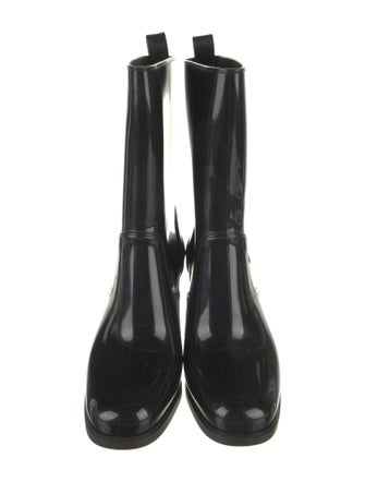 Christian Louboutin Rockstud Spike Rubber Rain Boots