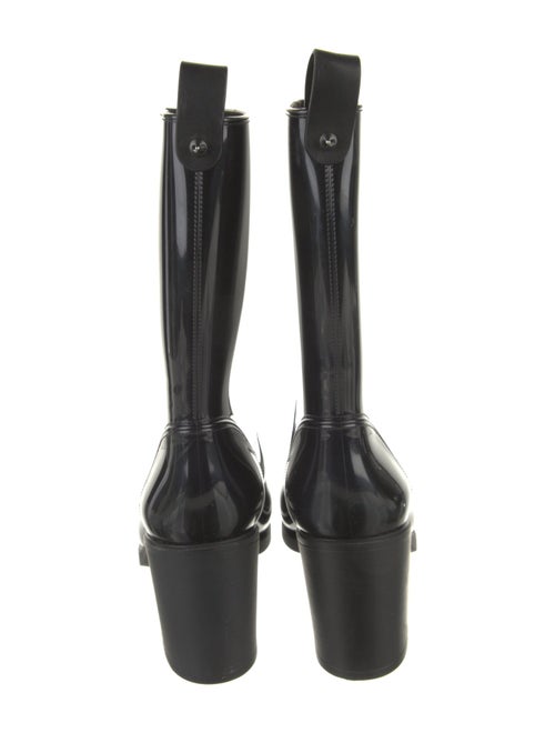 Christian Louboutin Rockstud Spike Rubber Rain Boots
