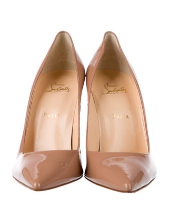 Christian Louboutin Decollete 554 100 Patent Patent Leather Pumps