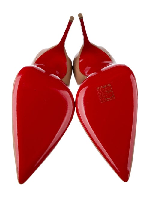 Christian Louboutin Decollete 554 100 Patent Patent Leather Pumps