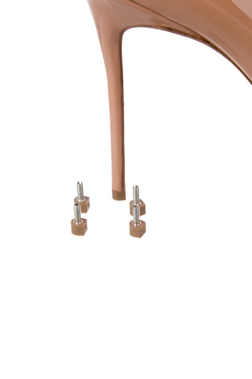 Christian Louboutin Decollete 554 100 Patent Patent Leather Pumps