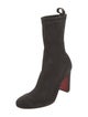 Christian Louboutin Suede Sock Boots