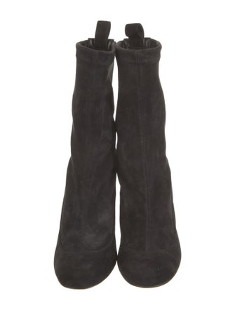 Christian Louboutin Suede Sock Boots