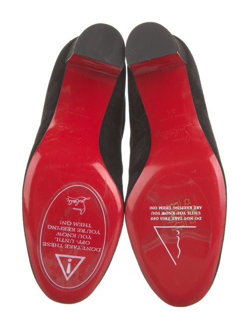 Christian Louboutin Suede Sock Boots