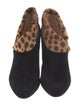 Christian Louboutin Suede Animal Print Pumps
