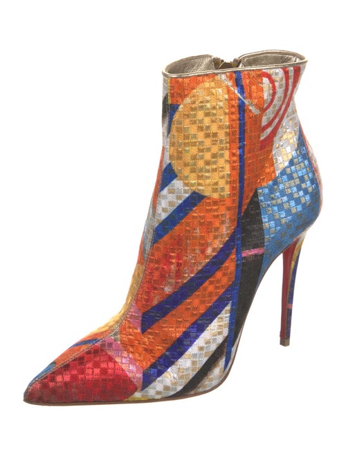 Christian Louboutin Animal Print Boots