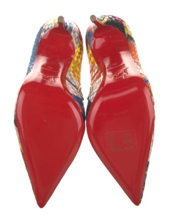 Christian Louboutin Animal Print Boots