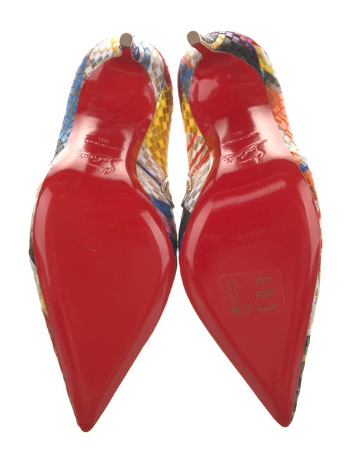 Christian Louboutin Animal Print Boots