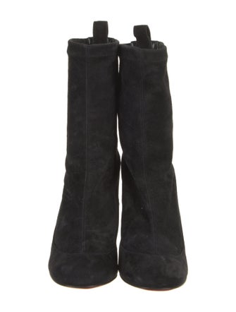 Christian Louboutin Suede Sock Boots