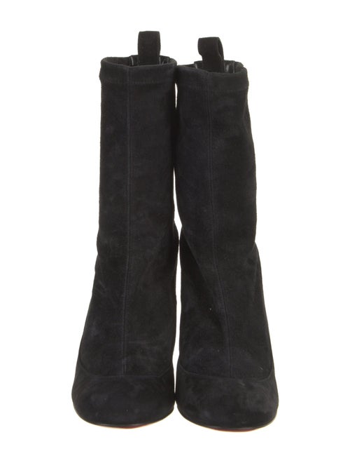 Christian Louboutin Suede Sock Boots