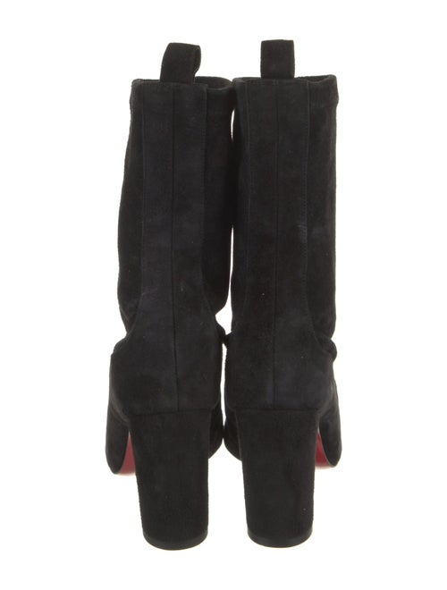 Christian Louboutin Suede Sock Boots