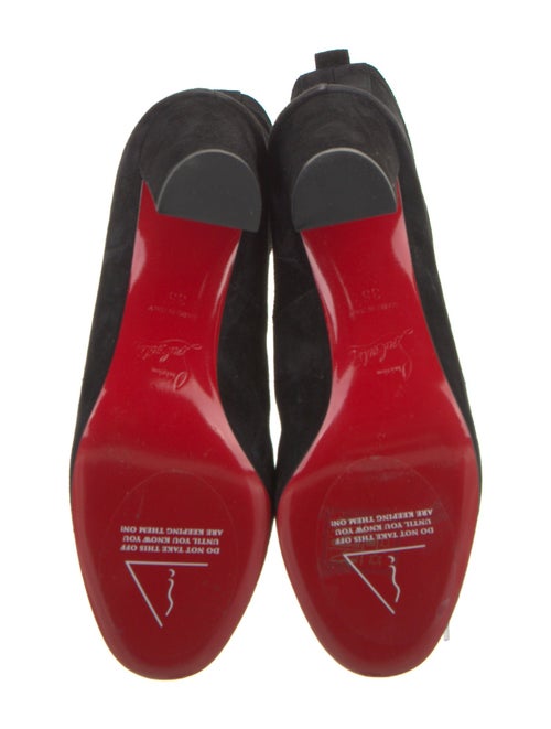 Christian Louboutin Suede Sock Boots