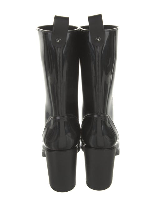 Christian Louboutin Rubber Studded Accents Rain Boots
