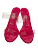Christian Louboutin Patent Leather Printed Slides