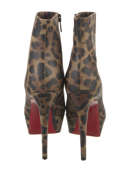 Christian Louboutin Animal Print Boots