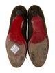 Christian Louboutin Suede Printed Pumps